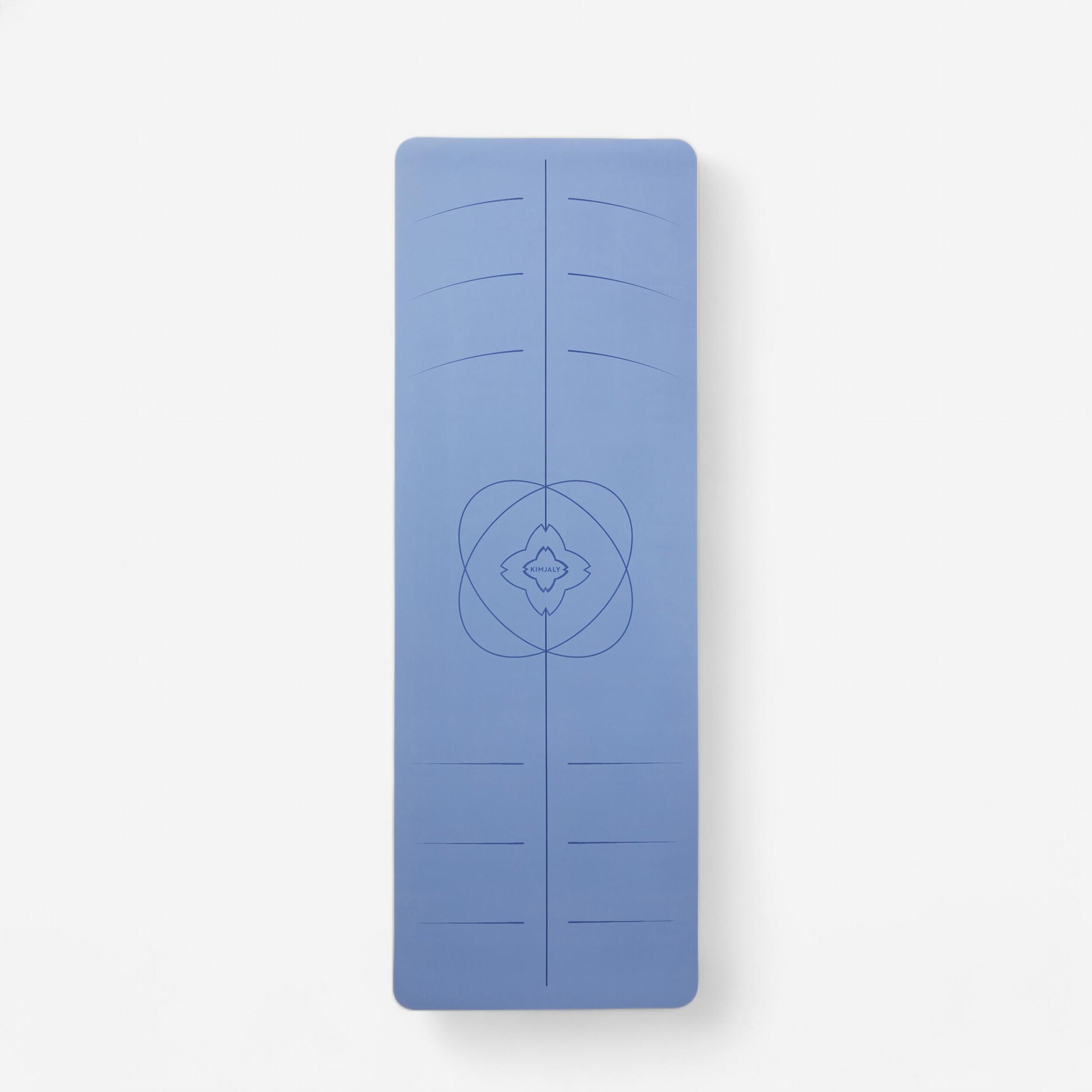 4 mm Ultra Grippy Yoga Mat 185 cm x 65 cm x 4 mm - Light Blue 4 mm Ultra Grippy Yoga Mat 185 cm x 65 cm x 4 mm - Light Blue