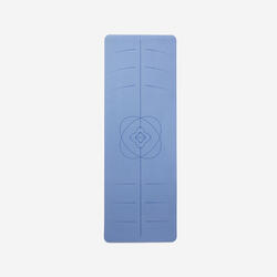 KIMJALY Yoga Matı - 185 × 65 cm × 4 mm - Açık Mavi - Grip +