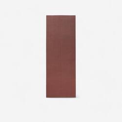 Tapis de yoga doux adhérence et confort 8 mm, terracotta
