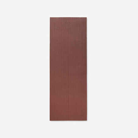 Švelnios jogos „Comfort“ kilimėlis, 173 cm ⨯ 61 cm ⨯ 8 mm, raudonmedžio spalvos