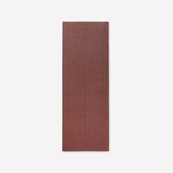 TAPIS YOGA DOUX CONFORT 173CM X 61CM X8 MM ACAJOU