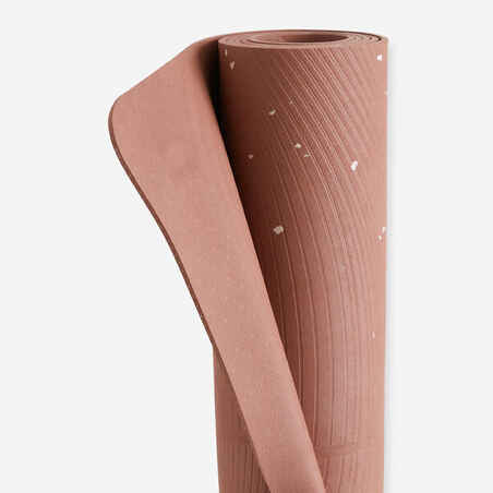 Light Yoga Mat 185 x 61 cm x 5 mm - Terracotta