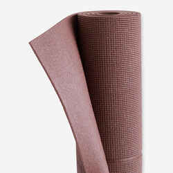 Άνετο στρώμα 173 cm ⨯ 61 cm ⨯ 8 mm για ήπια Yoga - Mahogany