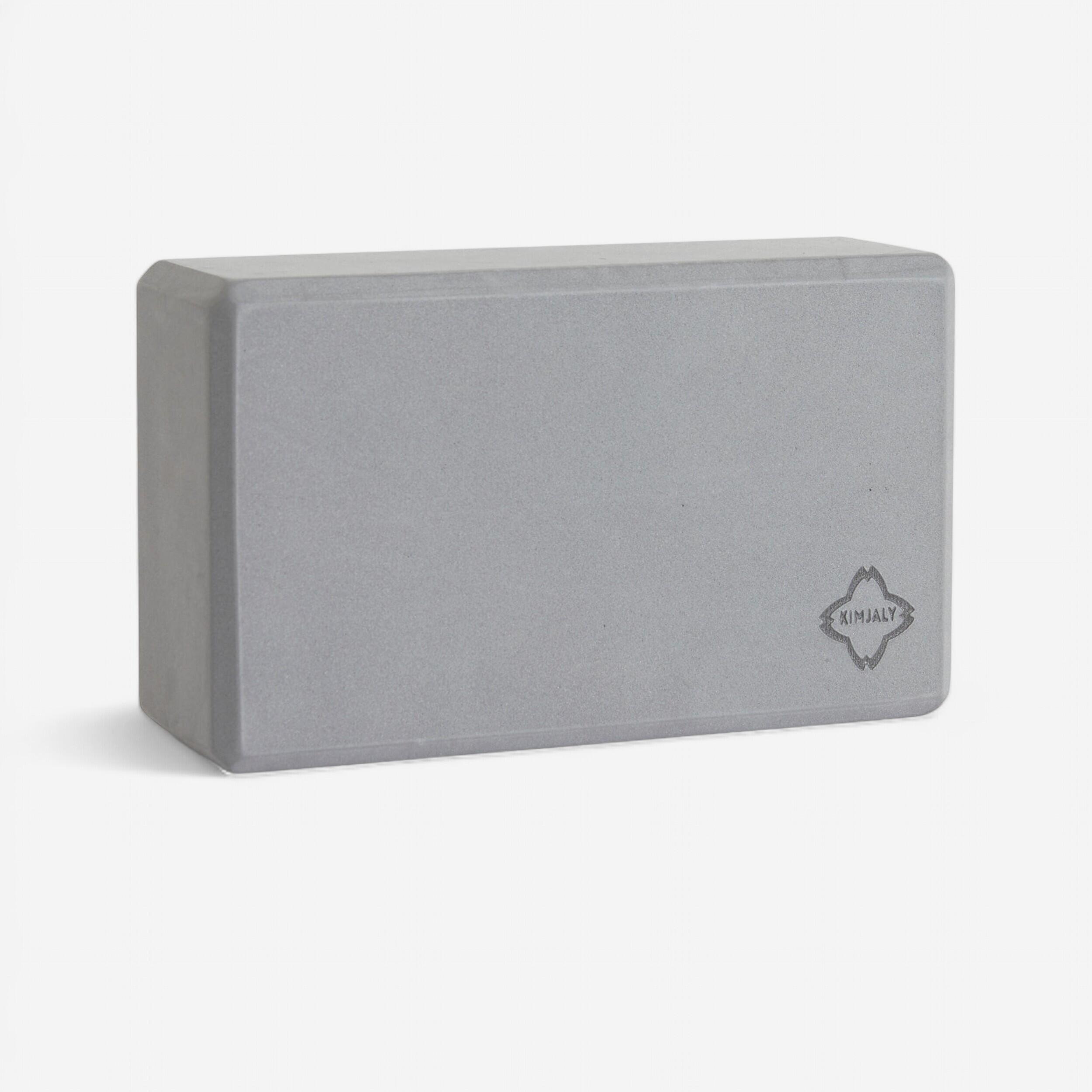 Yoga Foam Block - Grey 1/2