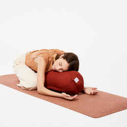 Μαξιλάρι για yin και επανορθωτική yoga, φιλικό στο περιβάλλον - Γκρι
