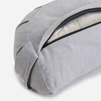 Yoga and Meditation Half-Moon Cushion - Grey