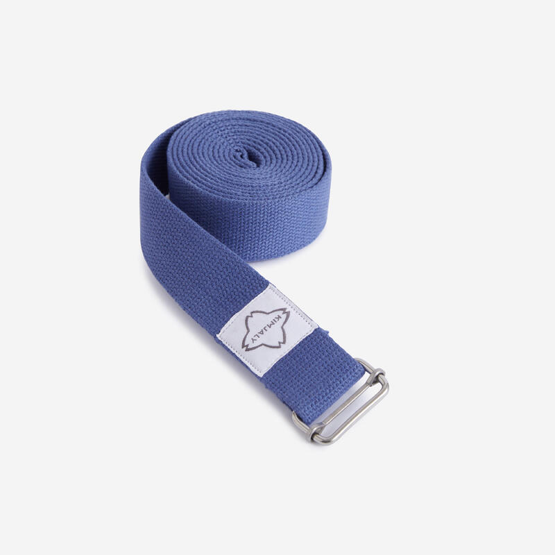 Cinghia yoga 2,5m blu