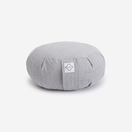Дзафу/подушка для йоги та медитації сіра
