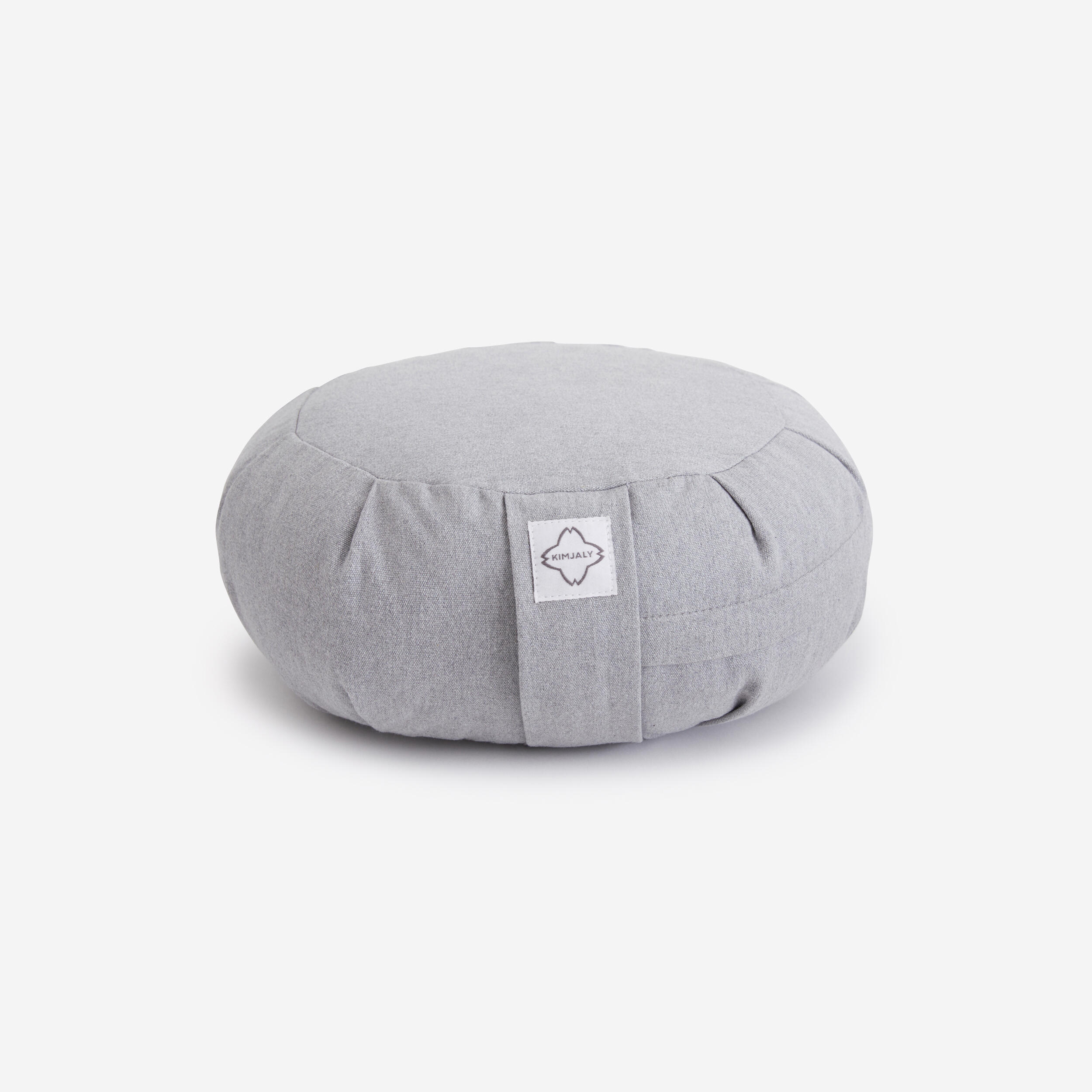 Kimjaly - Zafu / Coussin Rond De Yoga Et Meditation Gris Chine - Zafu - Materiel Yoga / Pilates - Bleu - Taille Unique - Decathlon