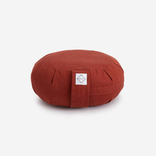 Yoga and Meditation Zafu Cushion - Terracotta