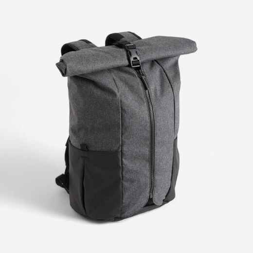 
      Yoga Mat Backpack - Grey/Black
  