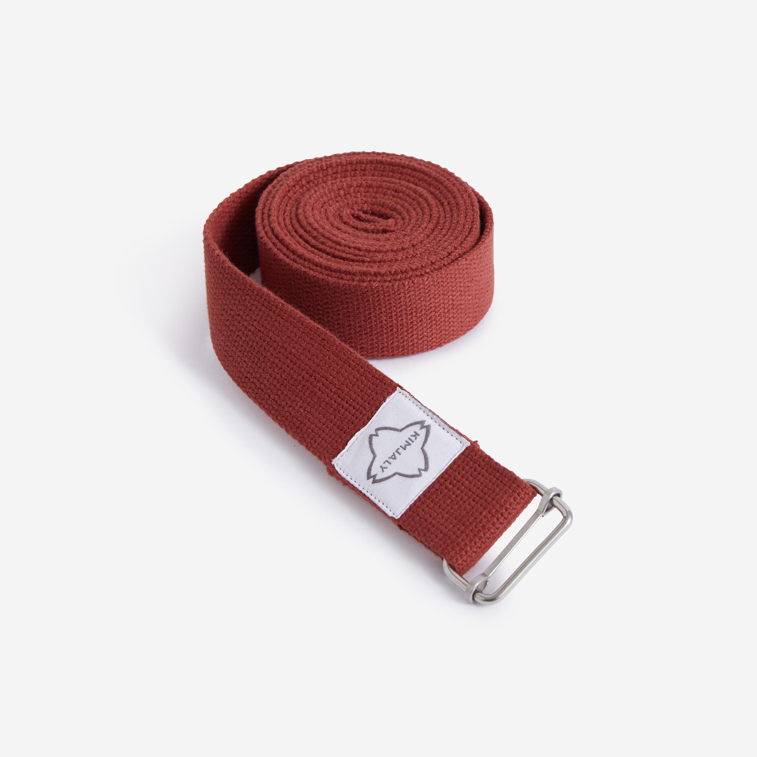 Yoga Strap - Mahogany 1/3