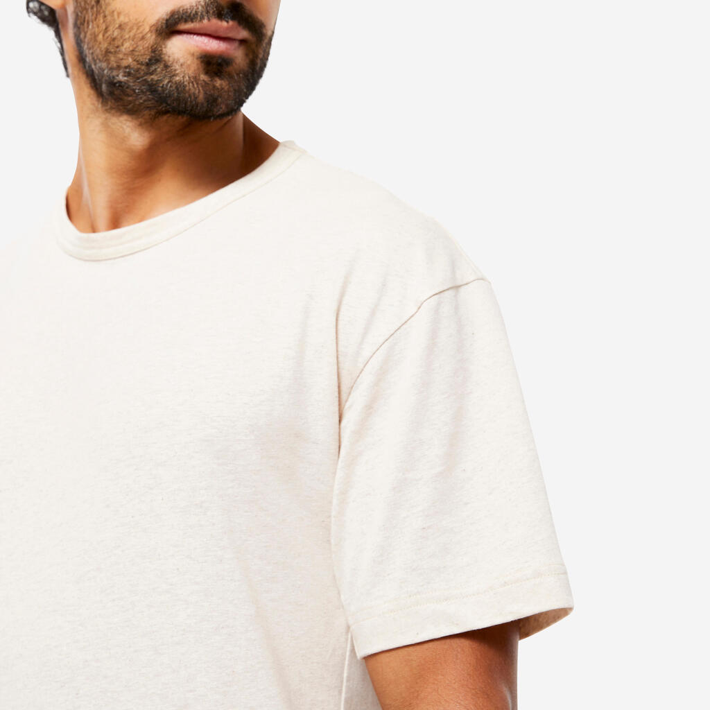 Men's Organic Cotton T-Shirt - Beige