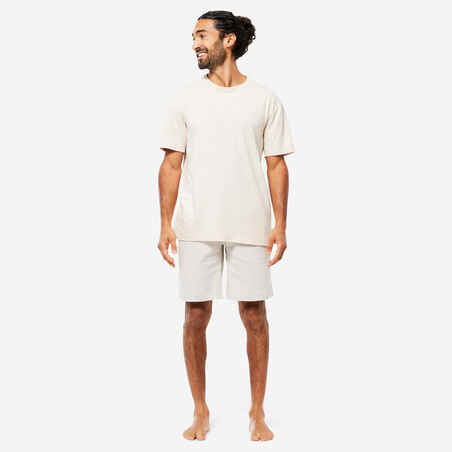 Men's Organic Cotton T-Shirt - Beige