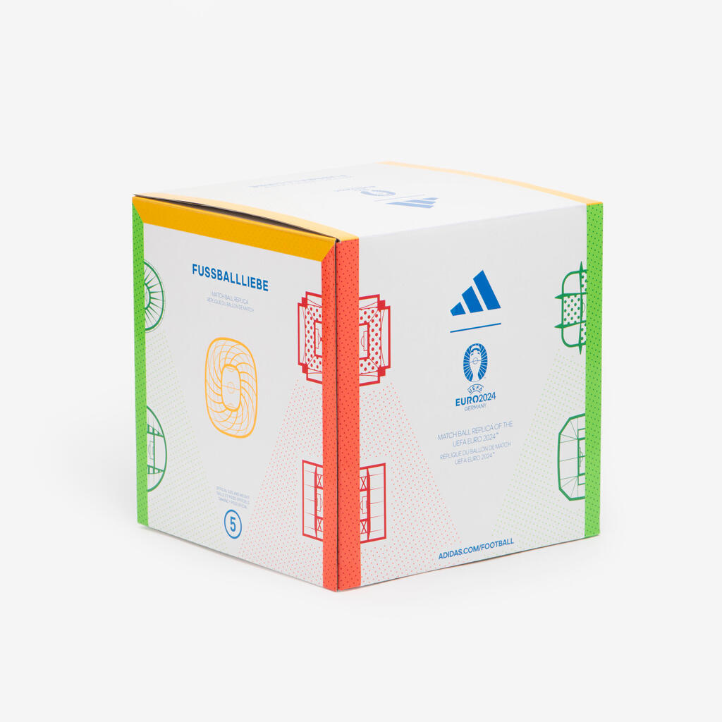 Replika lopty Euro 24 Fussballliebe League box