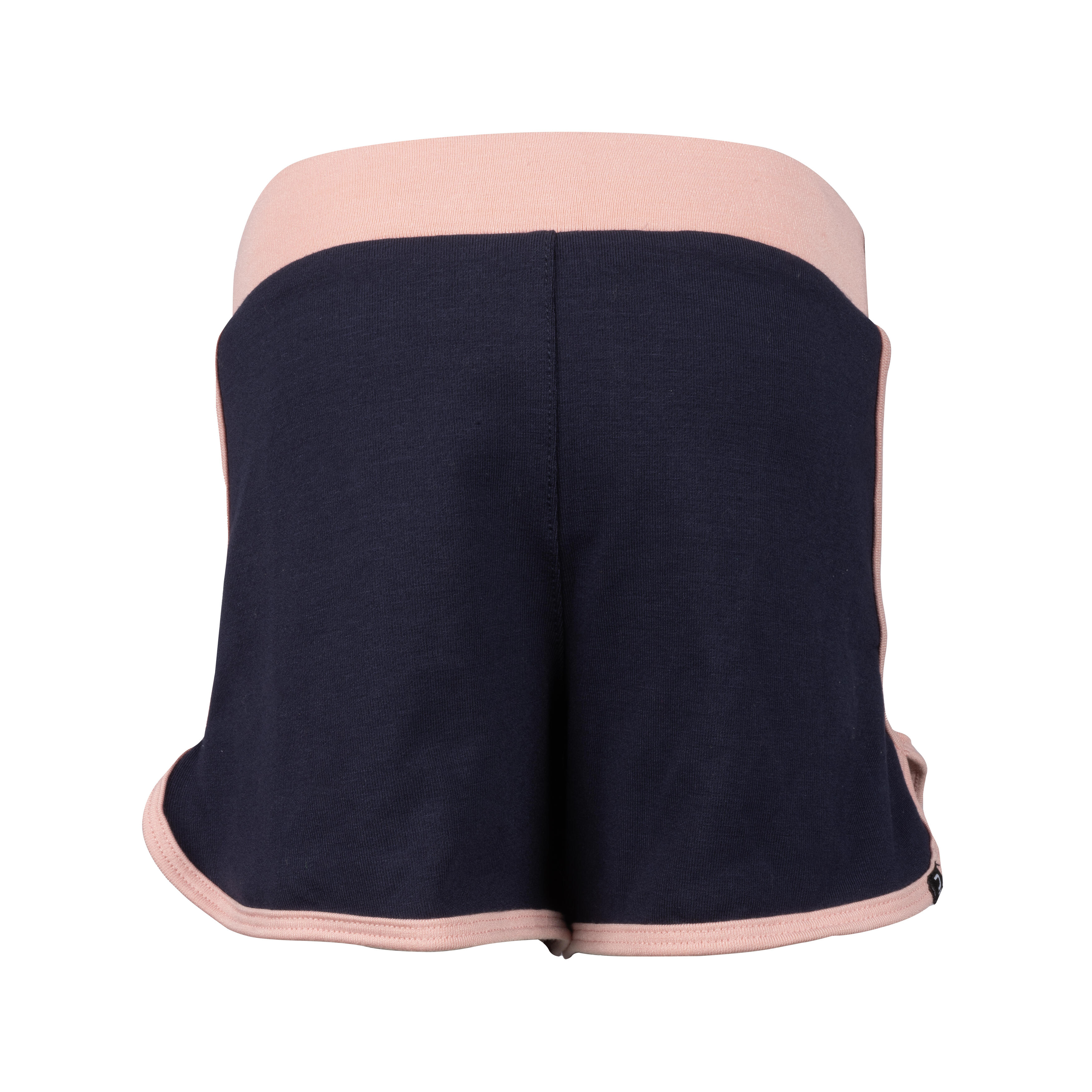 Blue and pink adjustable baby shorts