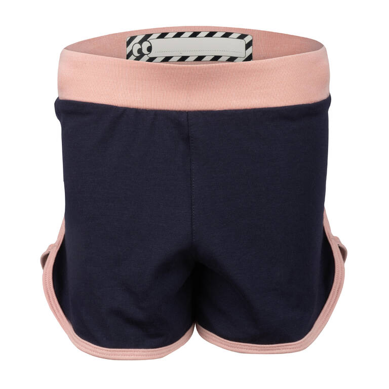 Celana Pendek Bayi Adjustable - Biru/Pink