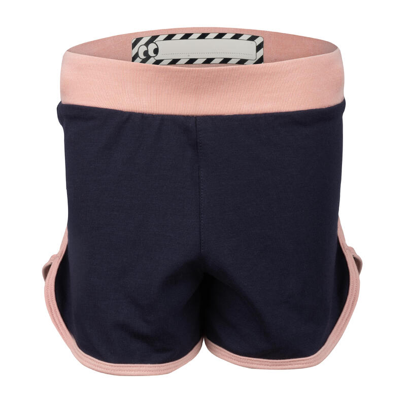 Short bébé ajustable bleu et rose