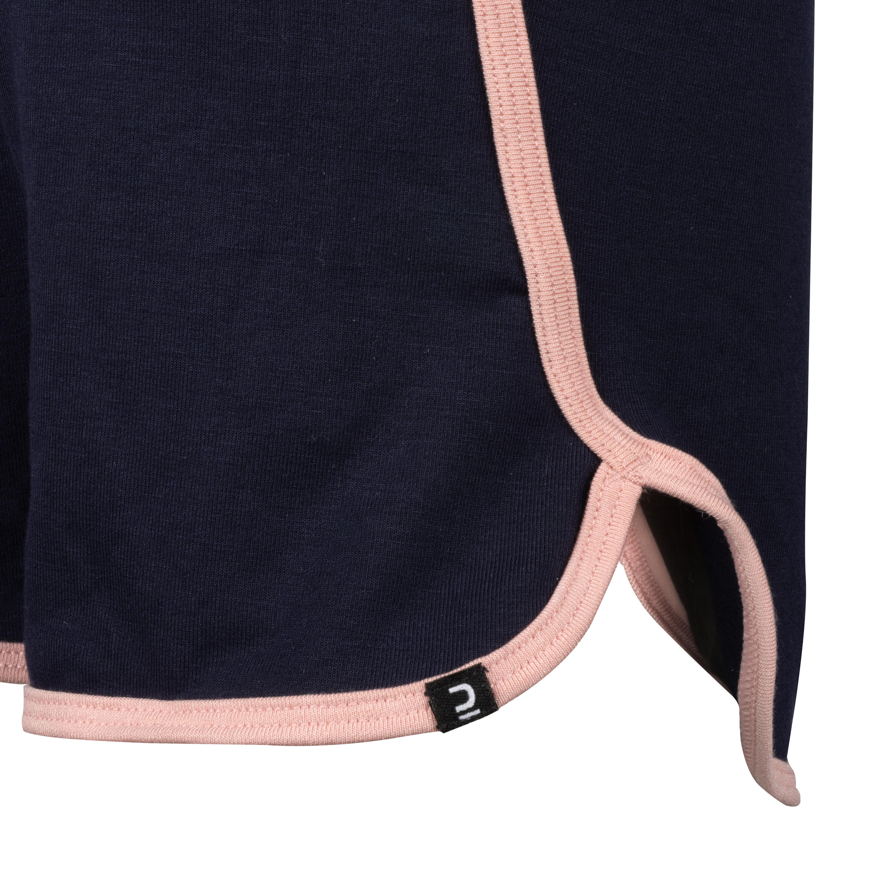 Short babygym ajustable enfant, bleu et rose 4/4