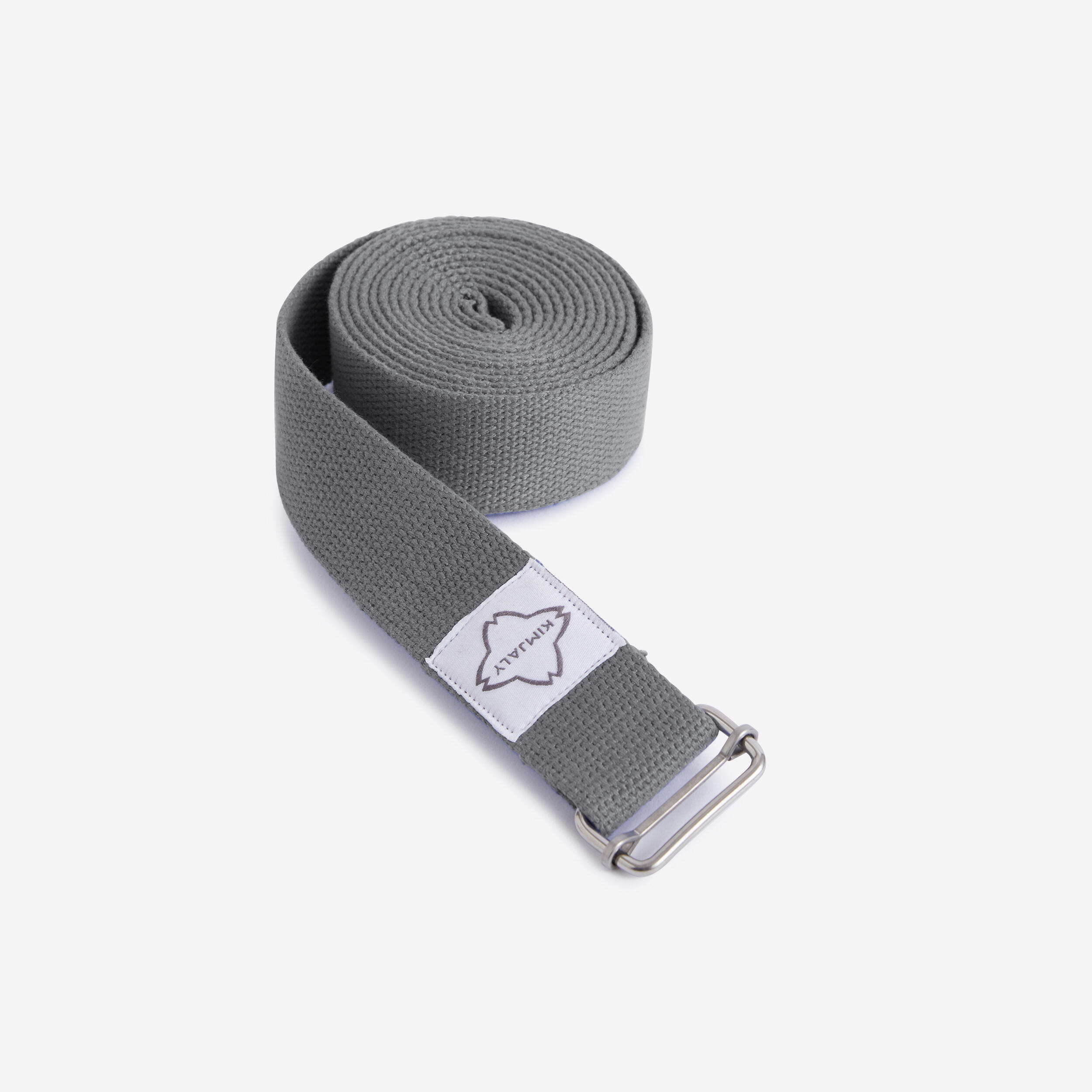 Yoga strap - Grey - Carbon grey - Kimjaly - Decathlon