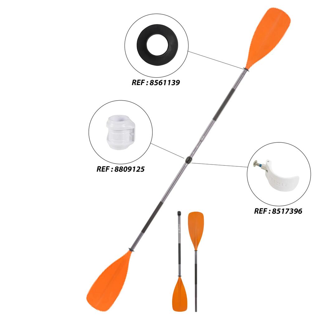 X100 2-Part Adjustable Symmetrical Kayak Paddle