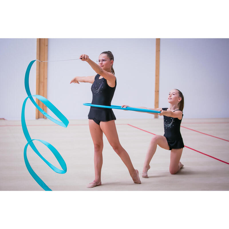 Hoepel voor ritmische gymnastiek 85 cm turquoise