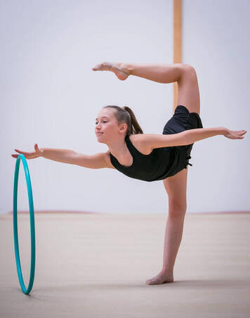 Simpai Rhythmic Gymnastics 65 cm - Emerald