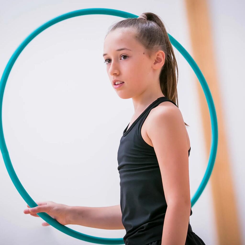 Cerceau de Gymnastique Rythmique de 65 cm Émeraude