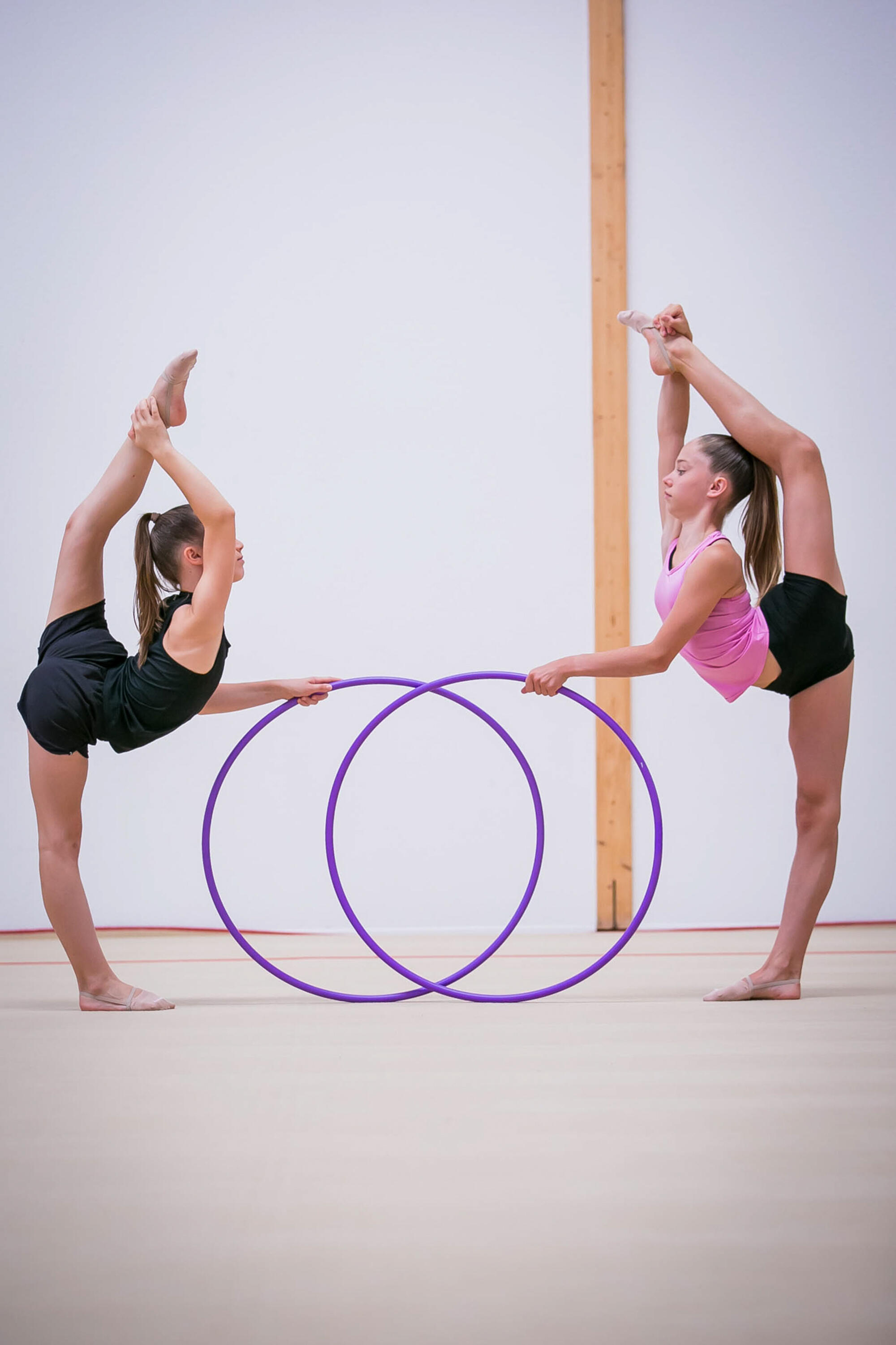 Cerceau de Gymnastique Rythmique (GR) de 75 cm - violet 4/7
