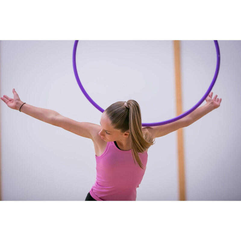 Cerceau de Gymnastique Rythmique (GR) de 75 cm - violet