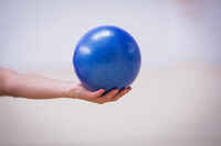 Rhythmic Gymnastics Ball 185 mm - Blueberry Blue