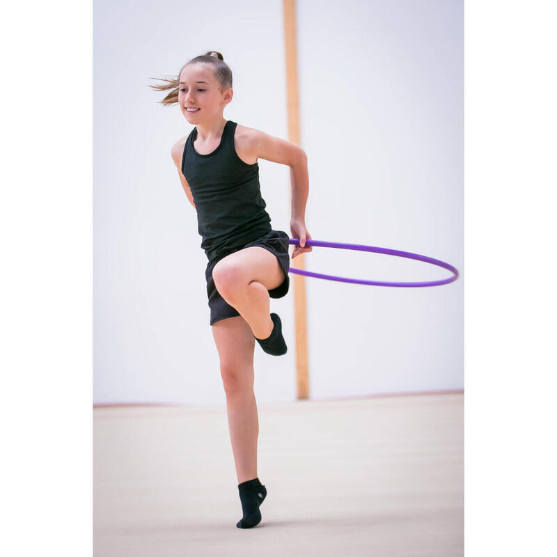 Aro de Gimnasia Rítmica Hula Hoop (GR) 75 cm violeta