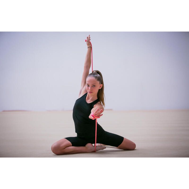 Maiou Gimnastică My Top Negru Fete 