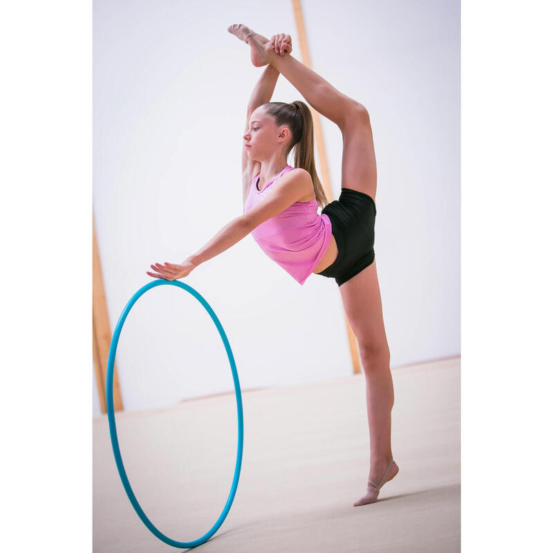 Hoepel ritmische gymnastiek 85 cm turquoise