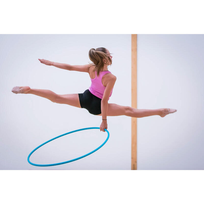 Hoepel ritmische gymnastiek 85 cm turquoise