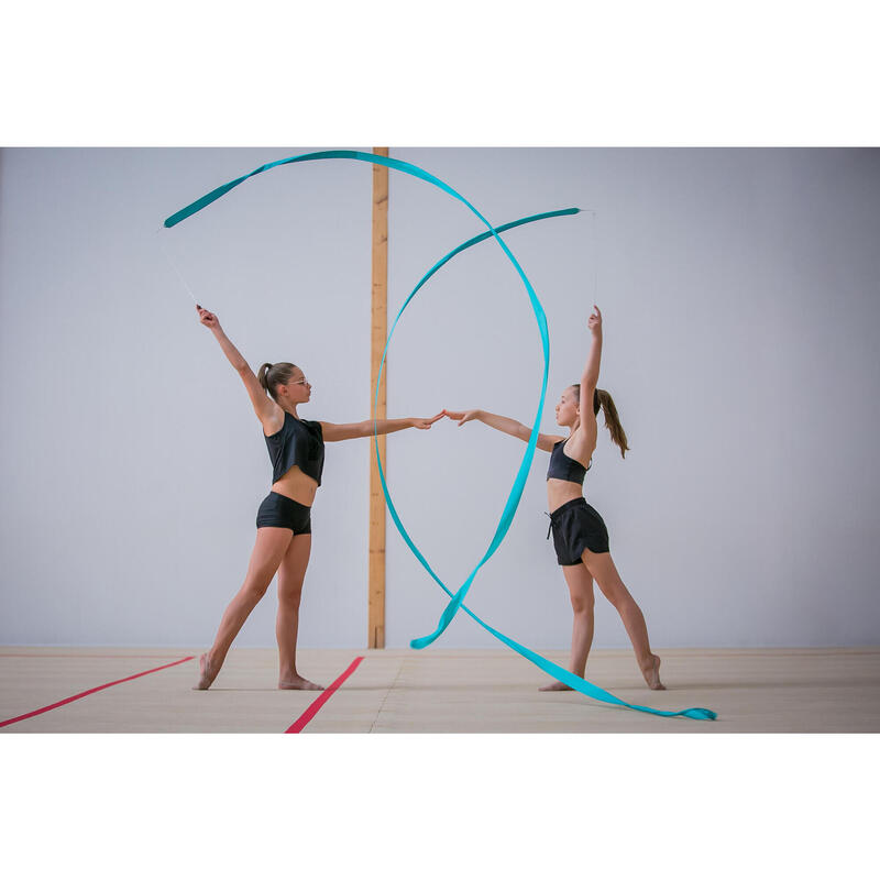 Panglică Gimnastică Ritmică (GR) de 4 metri Turcoaz