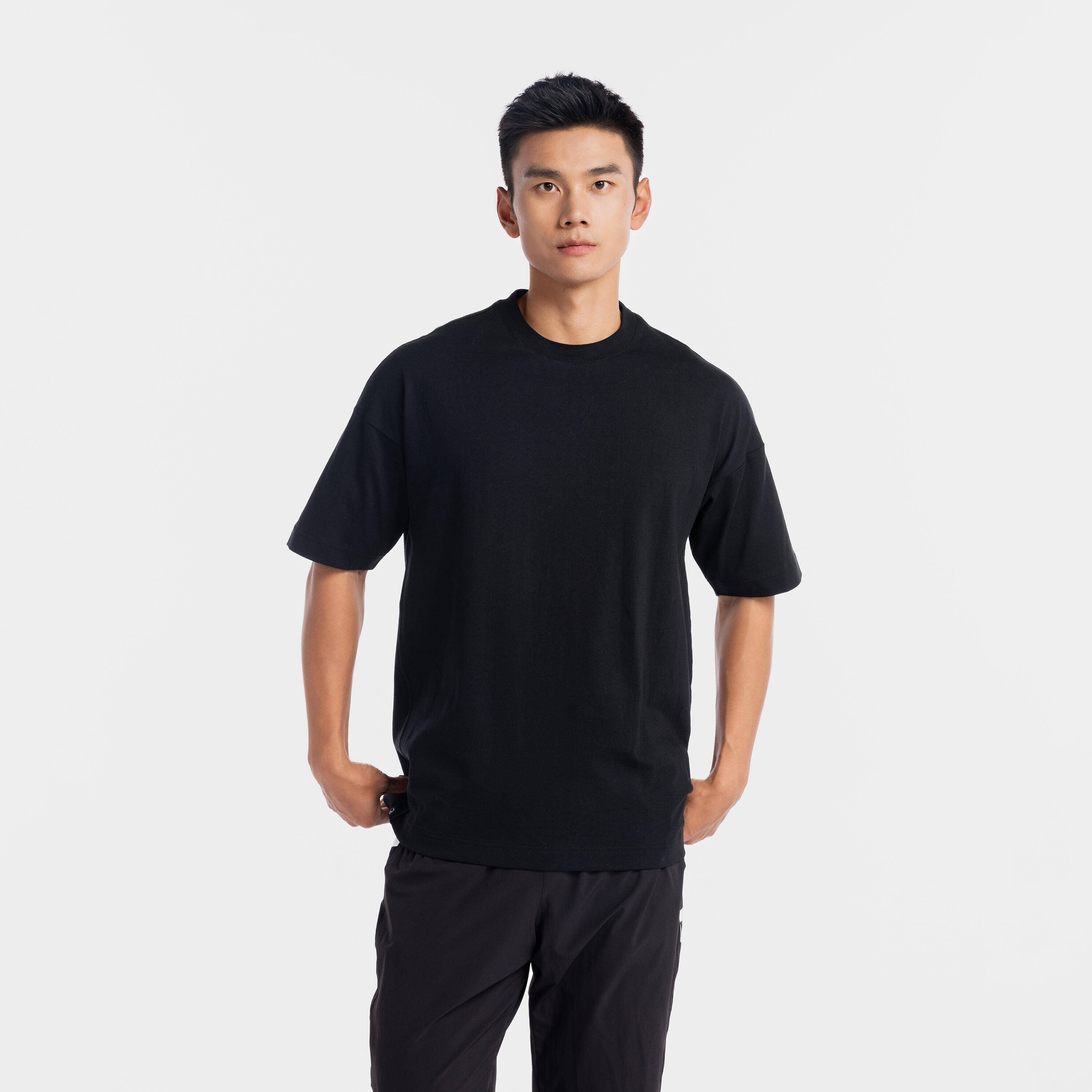 CN TEE SHIRT MC LOOSE BLACK -  5