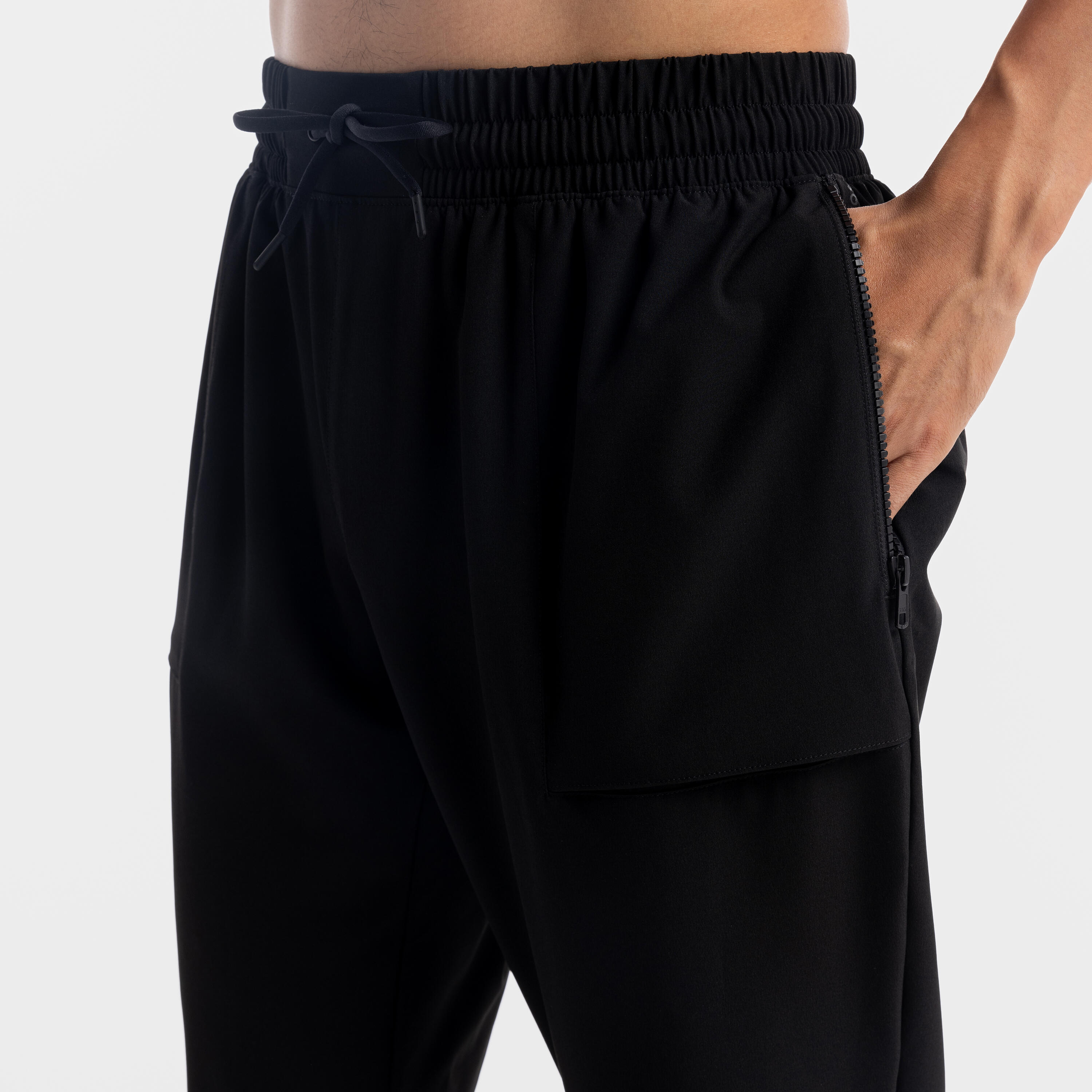 Stretchable, Quick Dry, Zip Pocket,Convertible Jog Fit- Mens Gym