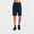 Men's Regular-Fit Zip-Up Shorts 500 - Blue/Black