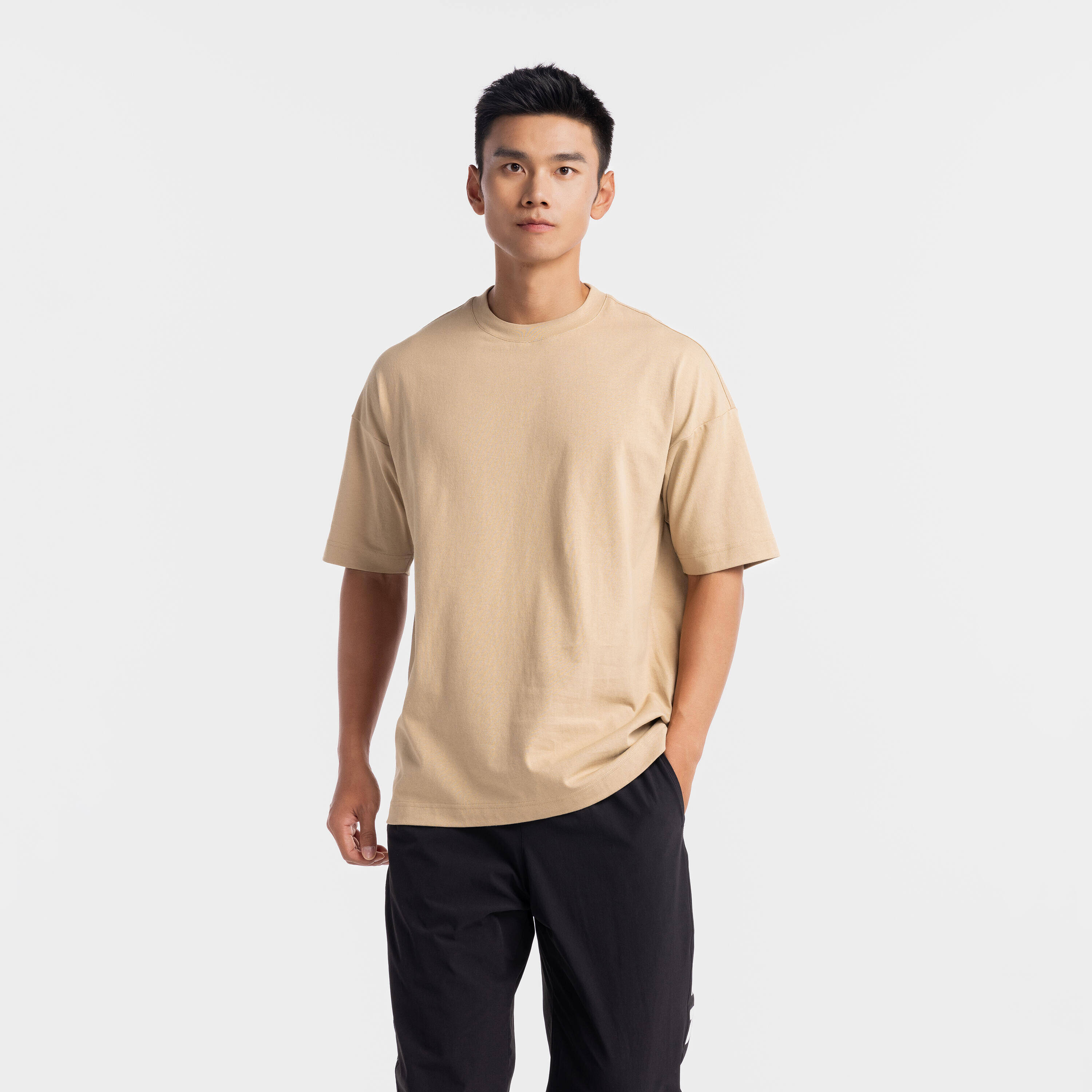 CN TEE SHIRT MC LOOSE SAND -  5