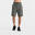 Men's Fitness Cargo Shorts 520 - Grey Khaki