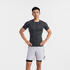 Weight Training Compression T-Shirt - Grey