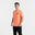 Men's Fitness Breathable Essential Short-Sleeved Crew Neck T-Shirt - Orange