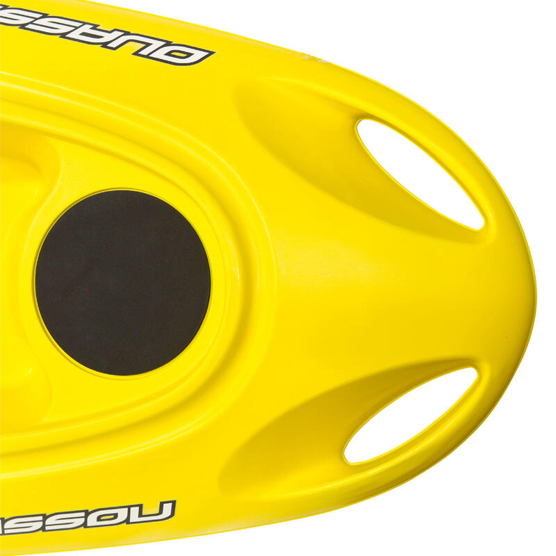 RIGID ONEPERSON KAYAK BIC OUASSOU YELLOW BIC SPORT Decathlon
