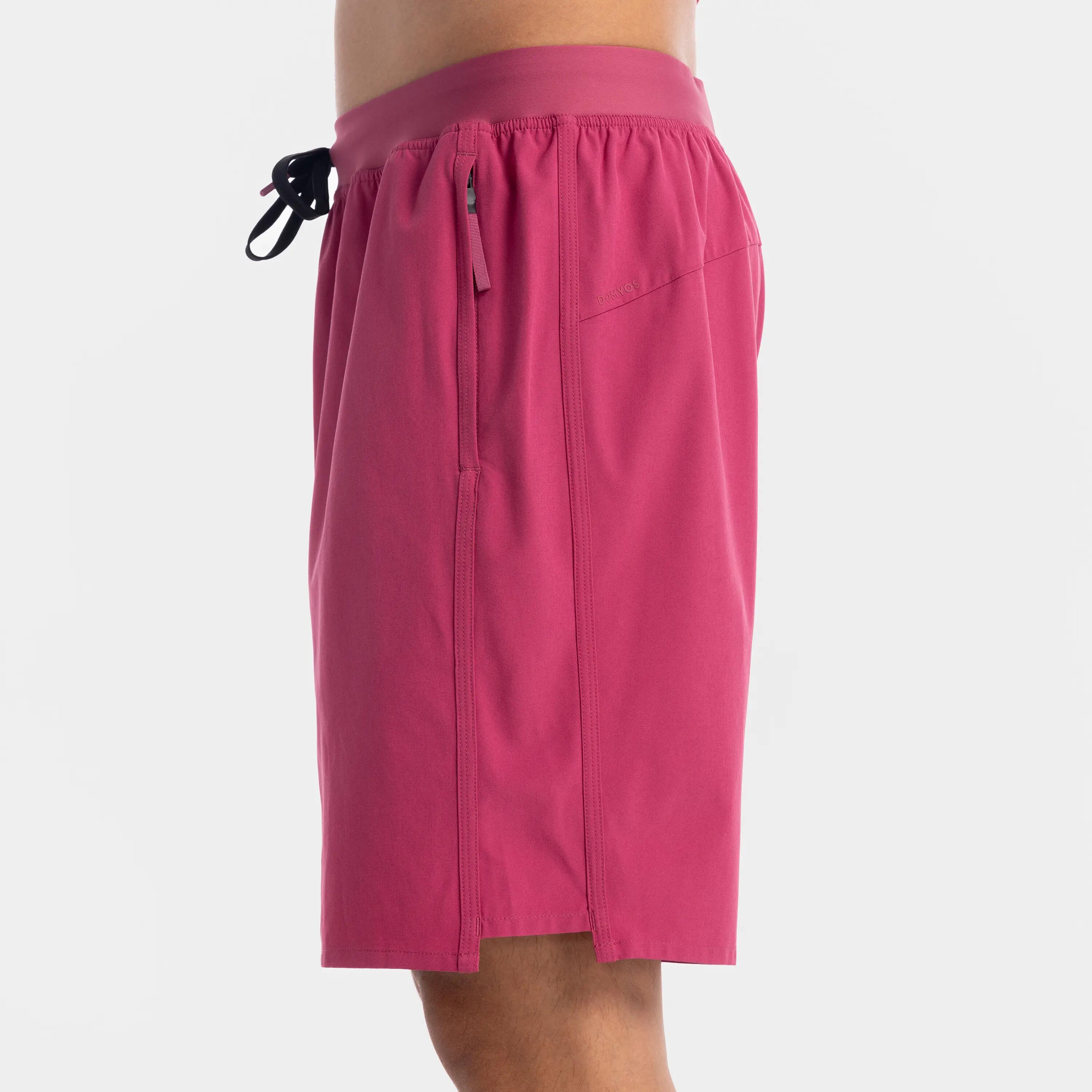 Men's Fitness Cardio Training Shorts 500 - Pink 5/9