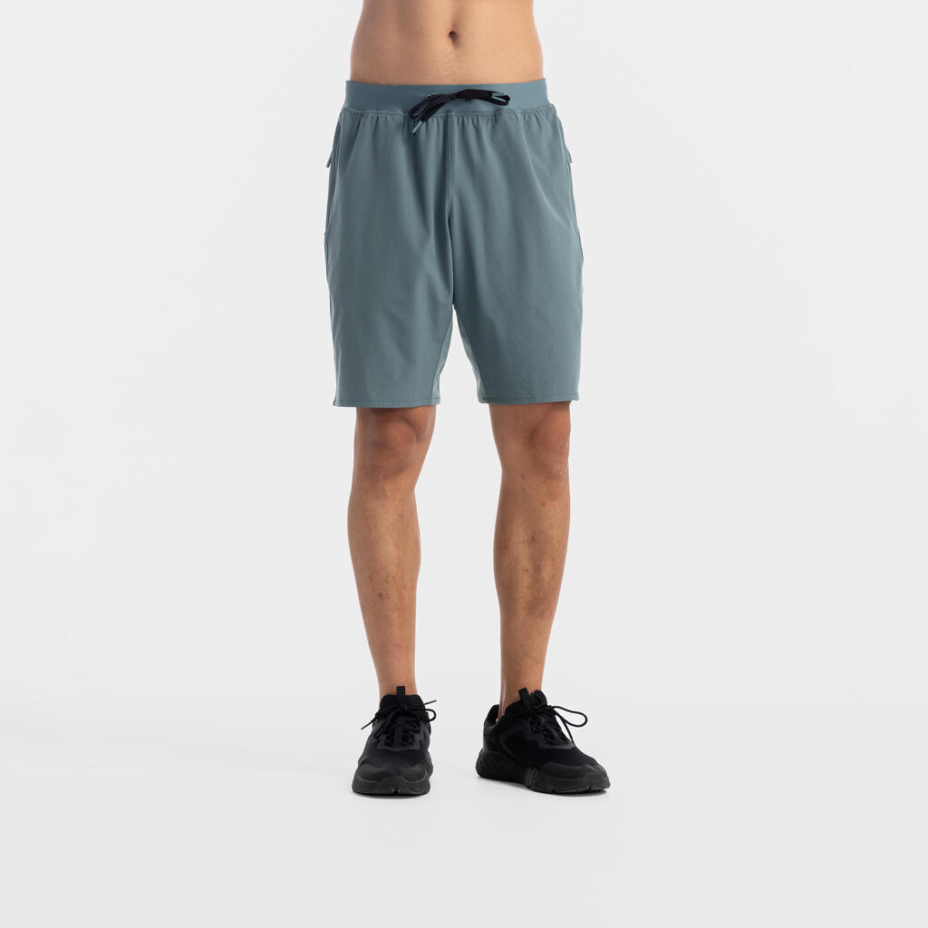 Men Fitness SHORTS CARDIO TRAINING 500-cèdre gelé