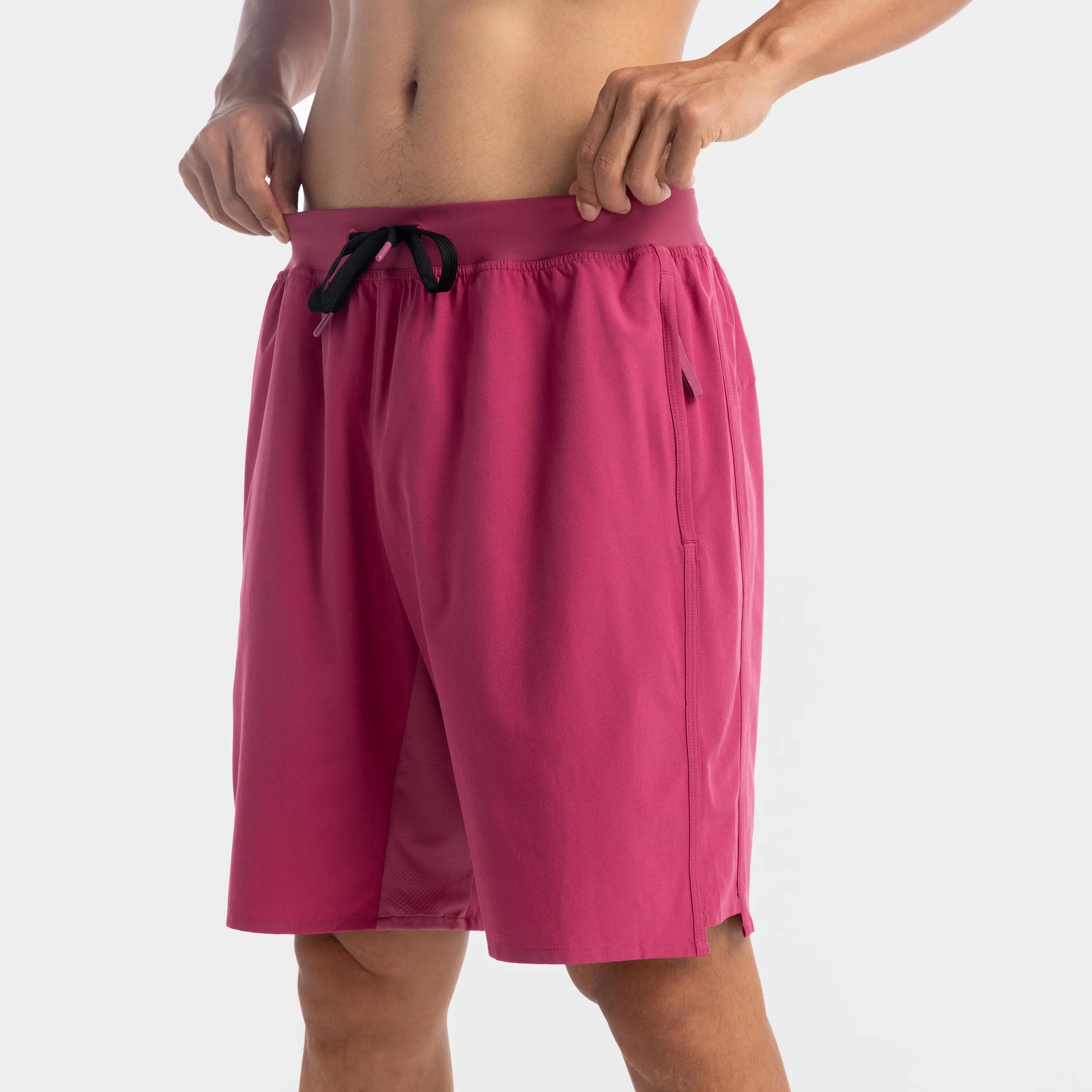 Men's Fitness Cardio Training Shorts 500 - Pink 3/9