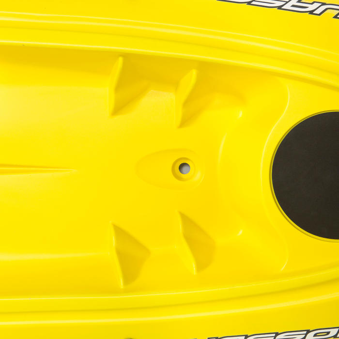 Bic sport Sit on top kajak Ouassou 1persoons geel Decathlon.nl