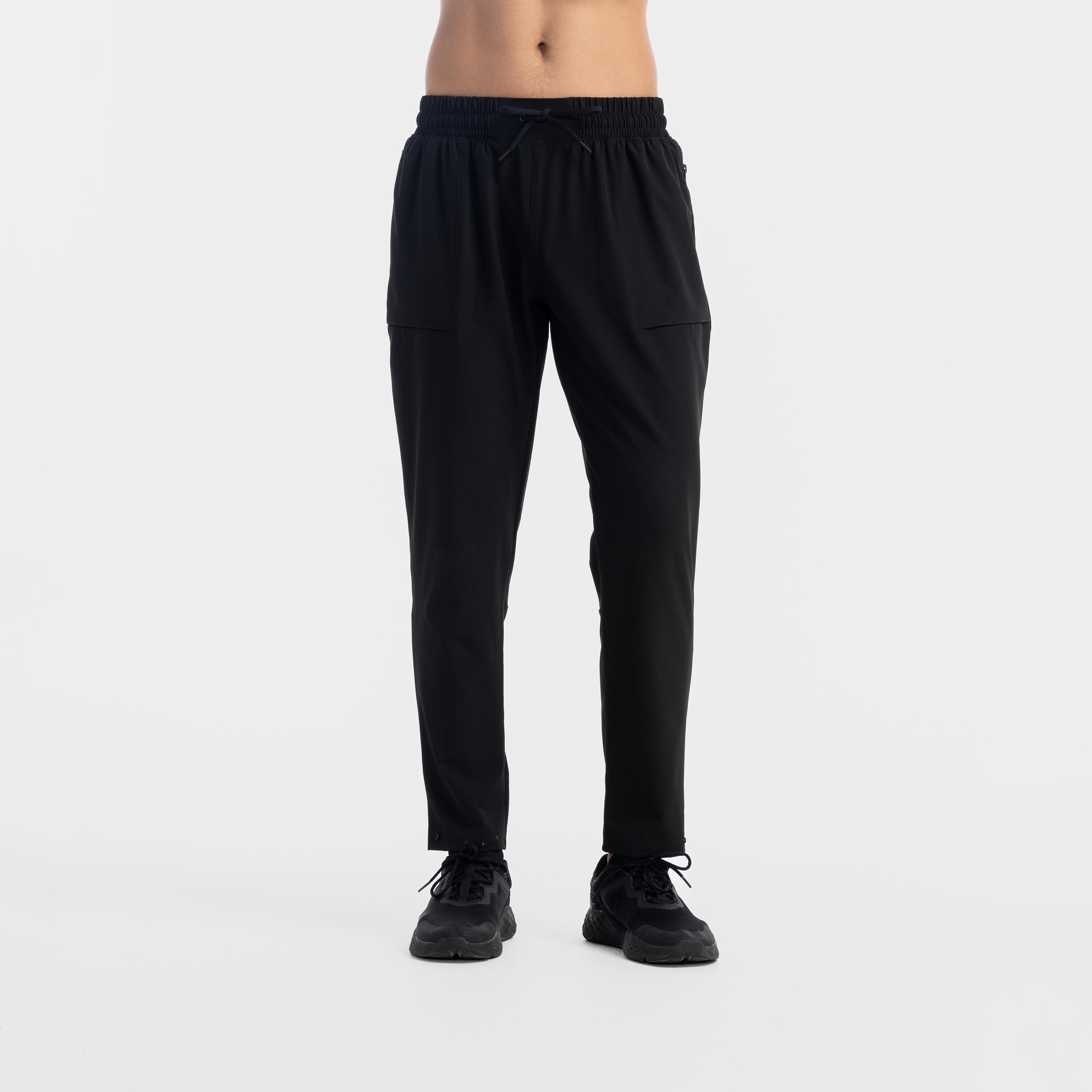 Stretchable, Quick Dry, Zip Pocket,Convertible Jog Fit- Mens Gym