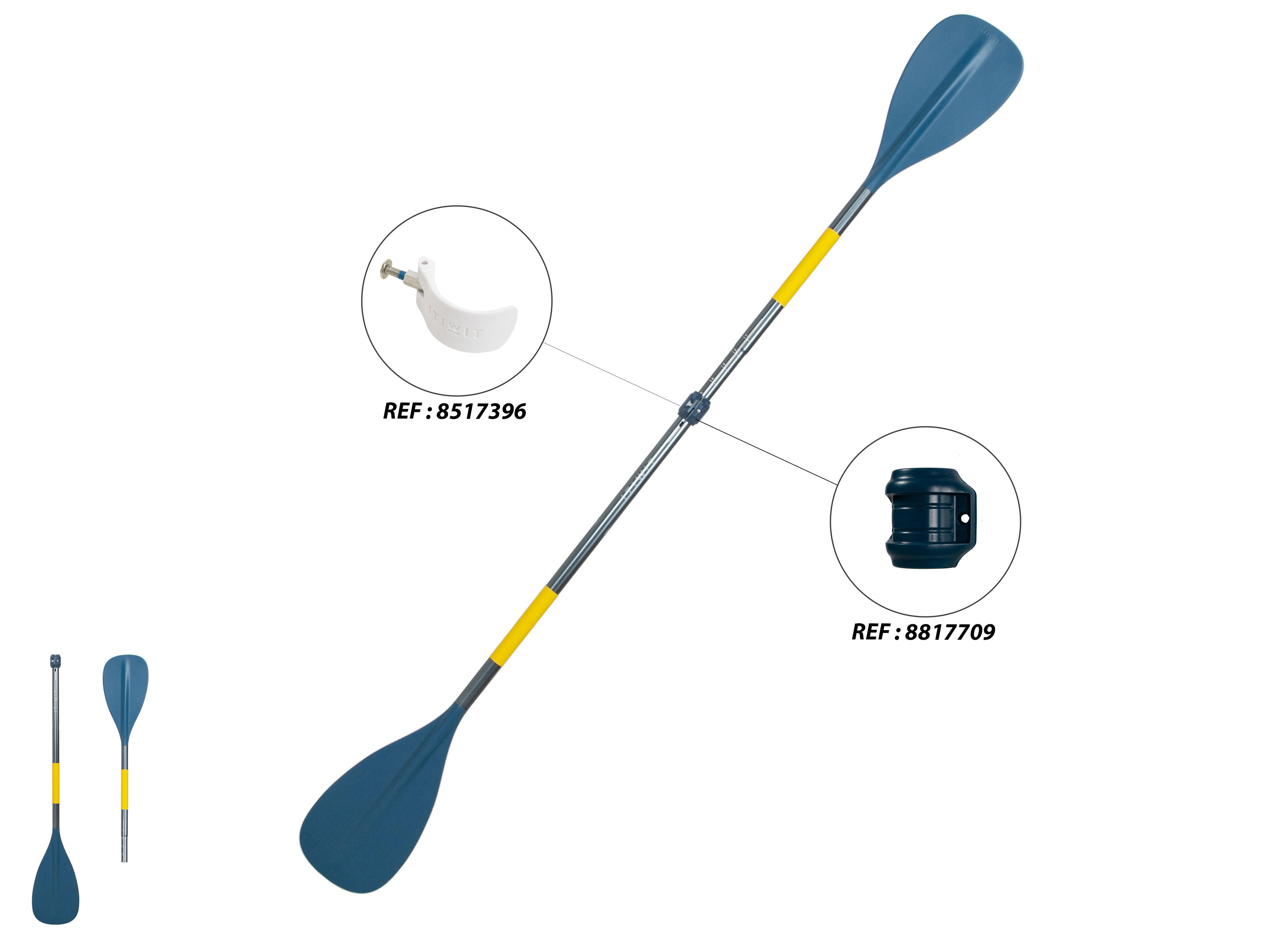 Kids' Adjustable Paddle - 100 - ITIWIT